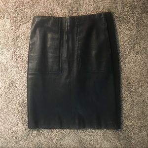 Moving sale. Must Go. Vince leather skirt